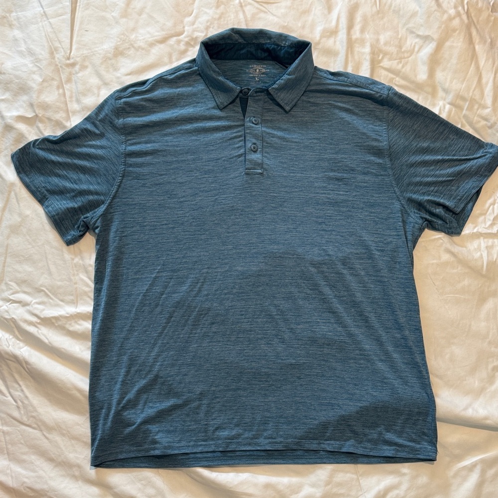 G.H. Bass & Co. Slate Blue Polo Shirt